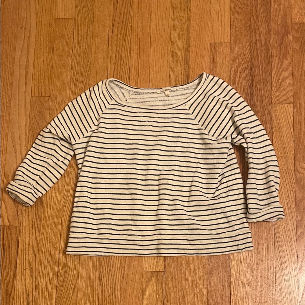 Striped Long Sleeve Top